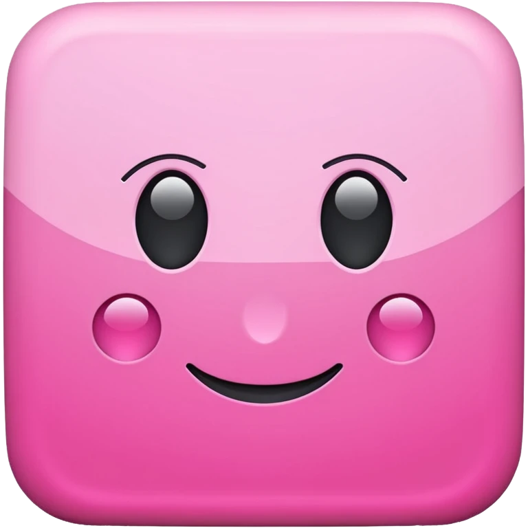 mac os icon pink geometric set square emoji