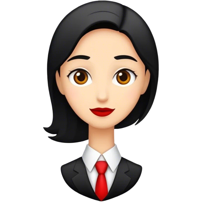 Siyah kırmızı formalı taraftar emoji