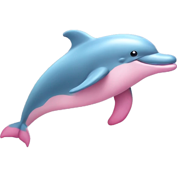 Pink dolphin  emoji
