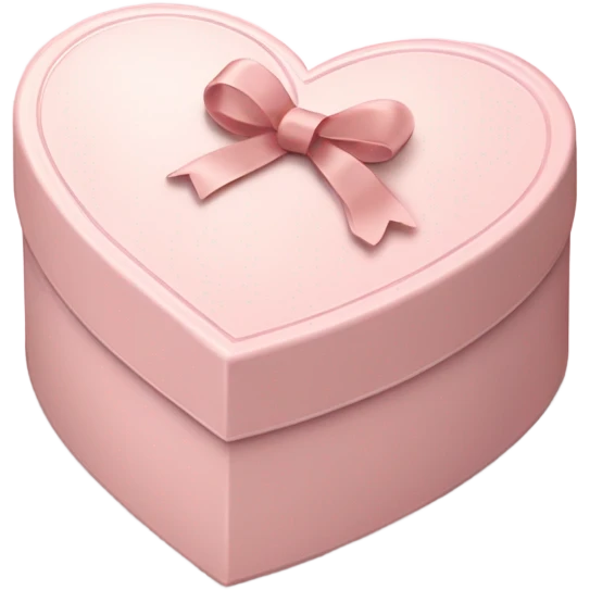 heart chocolate box pink pastel emoji