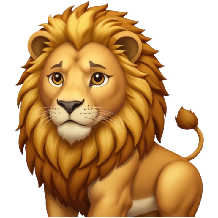 Lion emoji