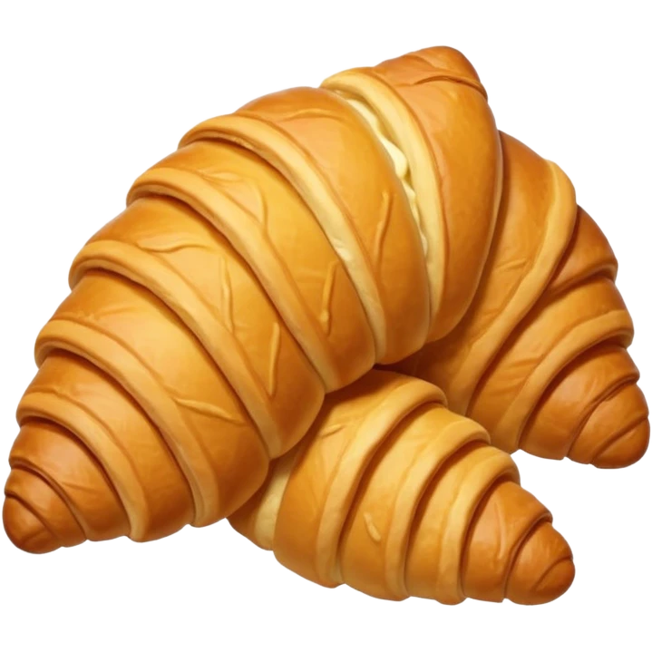 croissant eating croissant emoji