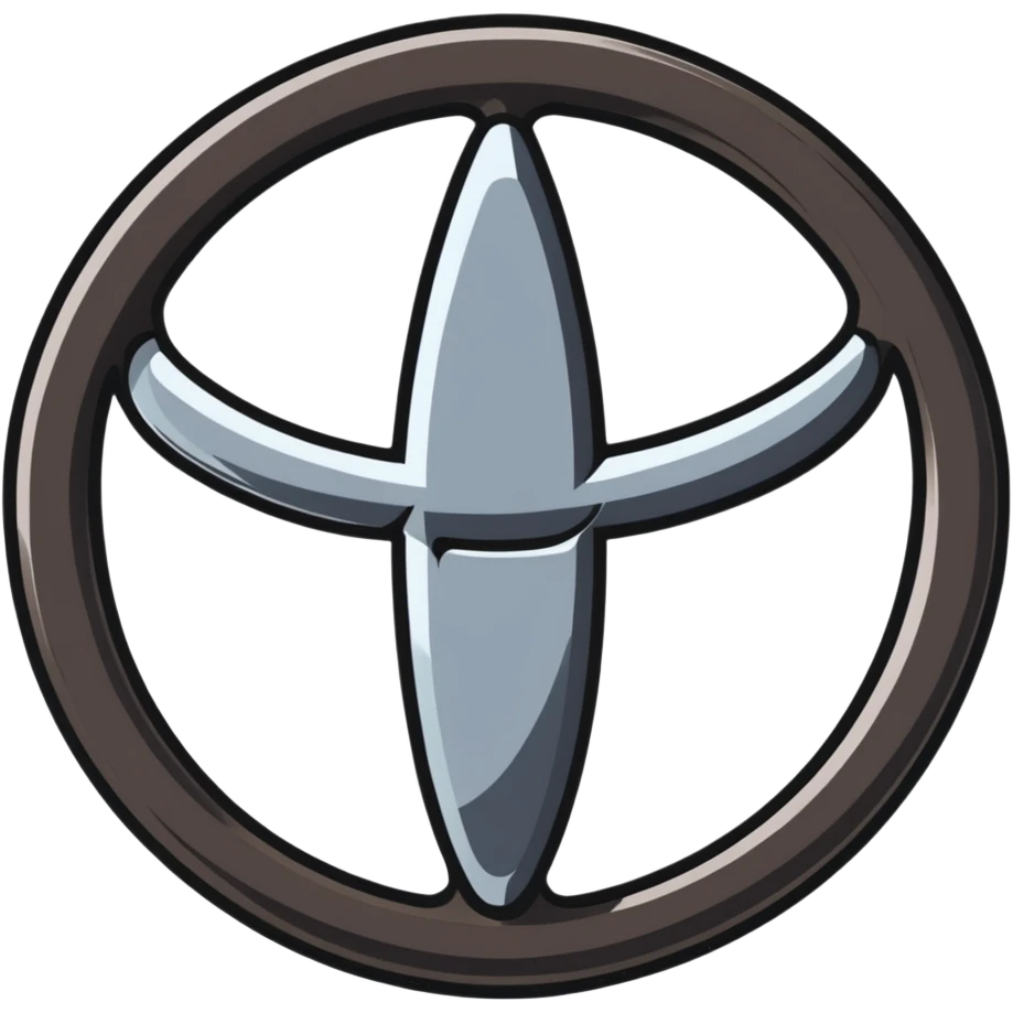 Toyota logo emoji