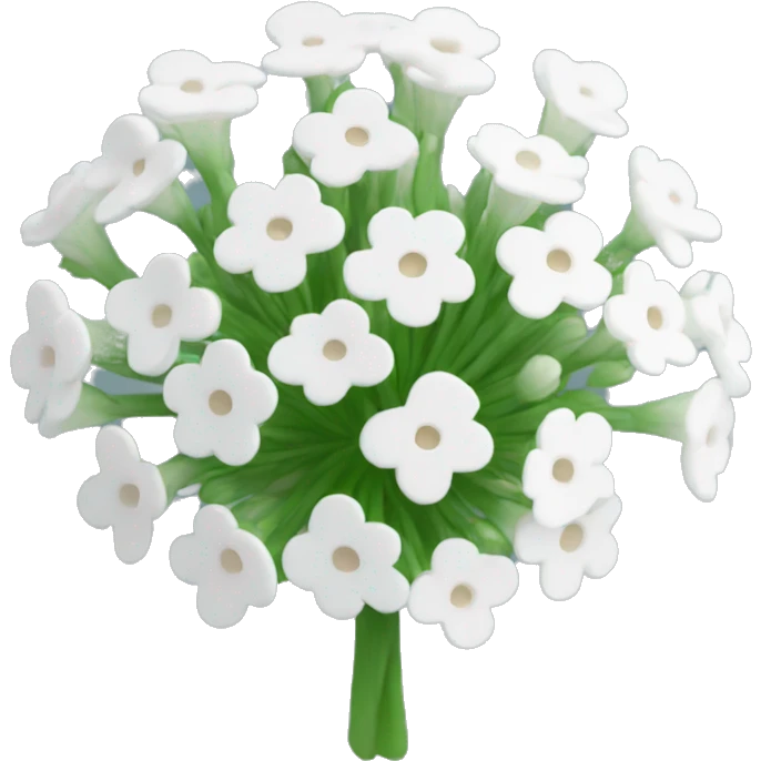 Baby Breath flower emoji