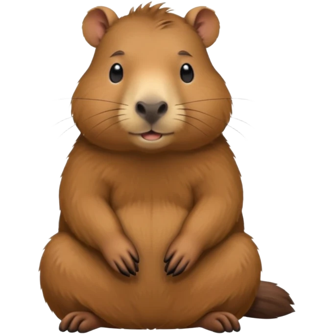 Capybara emoji