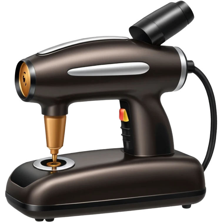 black spray tan machine emoji
