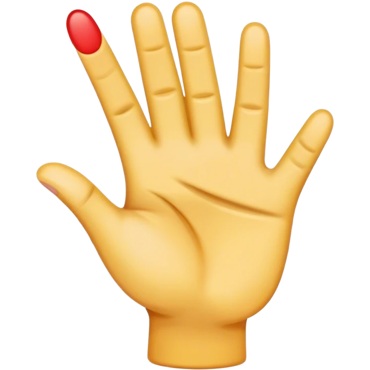 An emoji that represents the saying “give me” emoji