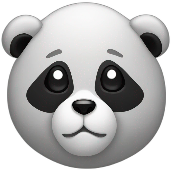 Panda dead emoji