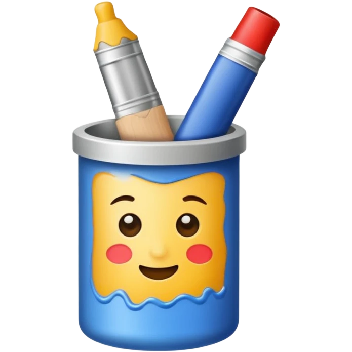 artist paint tube  emoji