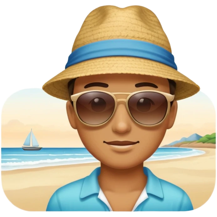 Beach  emoji