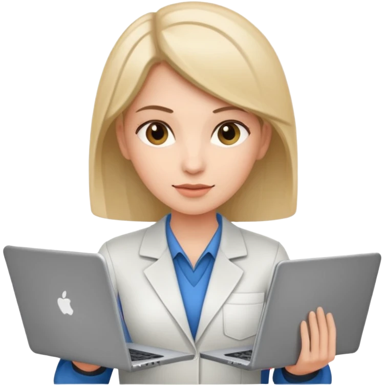 it-specialist-with-laptop-and-code-female emoji