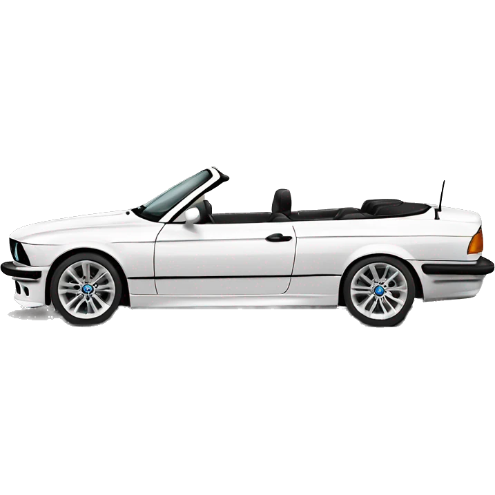 bmw e93 cabrio whith emoji