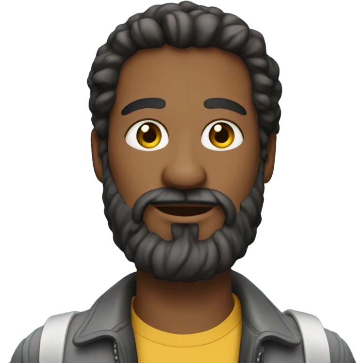 New York with beard emoji