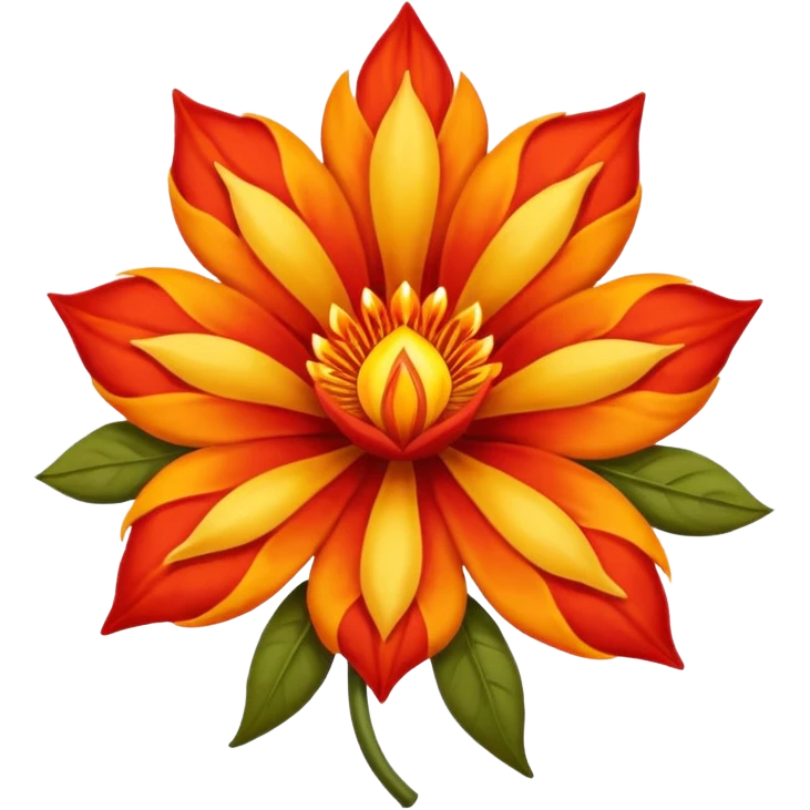 flame flower ww1 emoji
