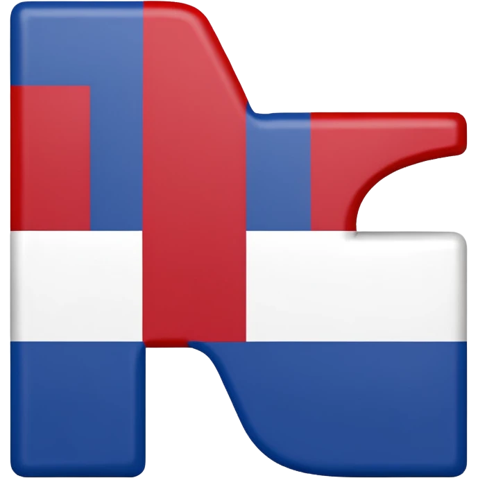 "A" "T" "X" Block letters painted the colors of the Texas state flag emoji