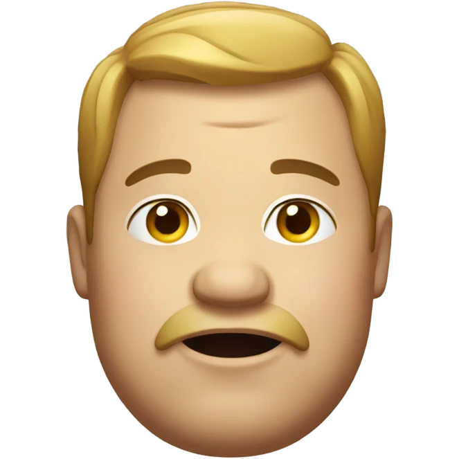really fat guy emoji