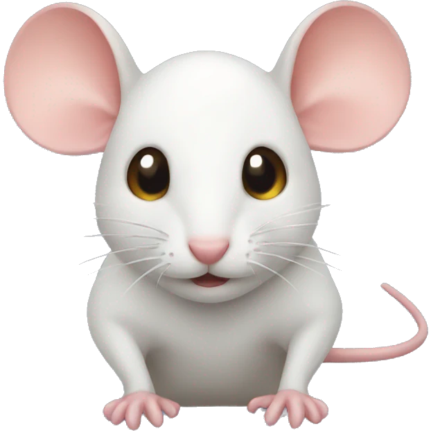 Mouse with emoji