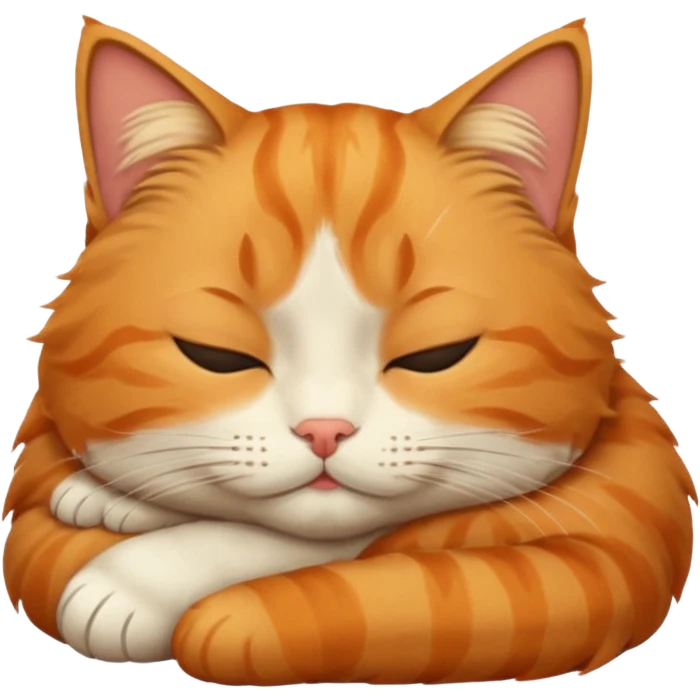 Sleepy cut emoji