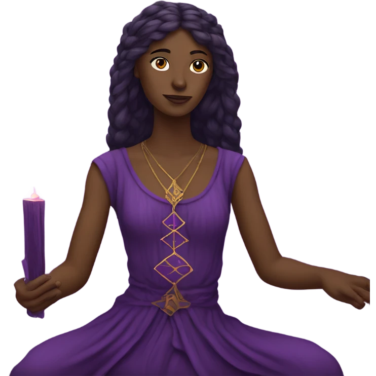 tarot cards purple colors emoji