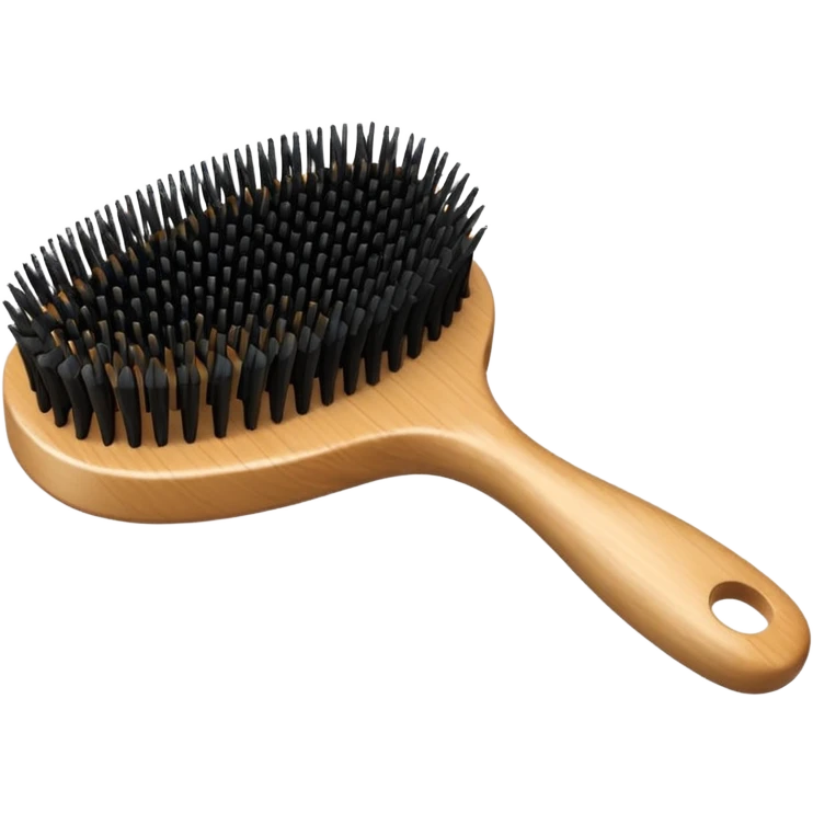 hair brush emoji