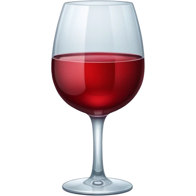 Red wine glass
 emoji