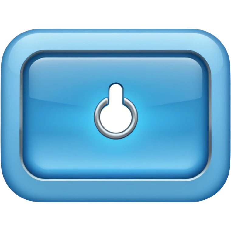 Toggle button displaying on state emoji