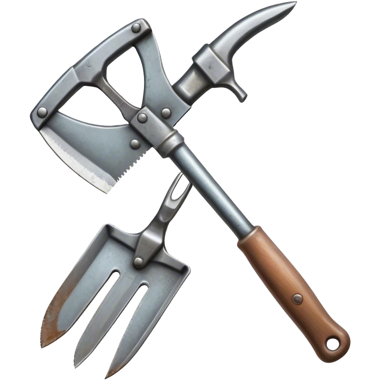 hand garden tool emoji