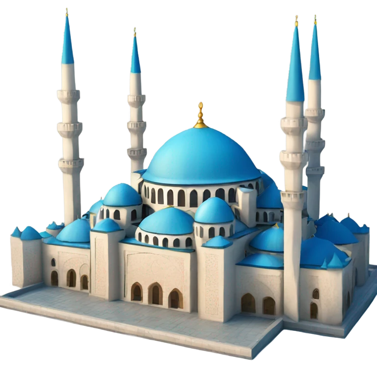 Blue mosque  emoji
