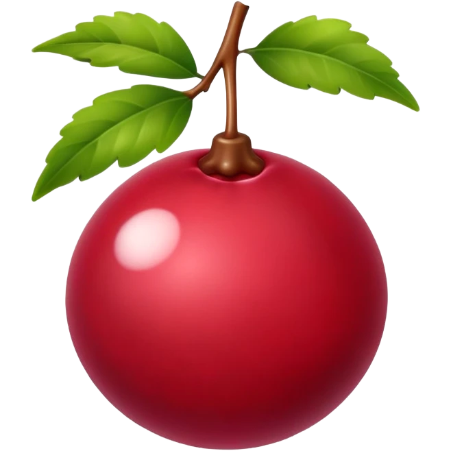 cranberry emoji