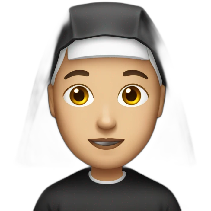 MALE NUN emoji