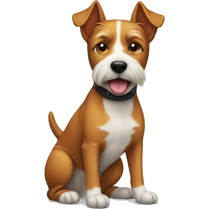 Ginger terrier emoji