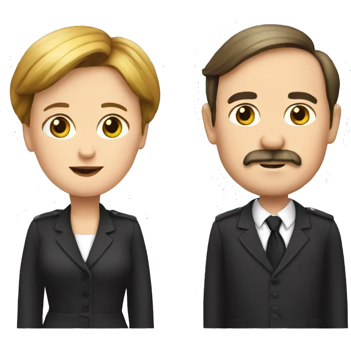 engels merkel emoji
