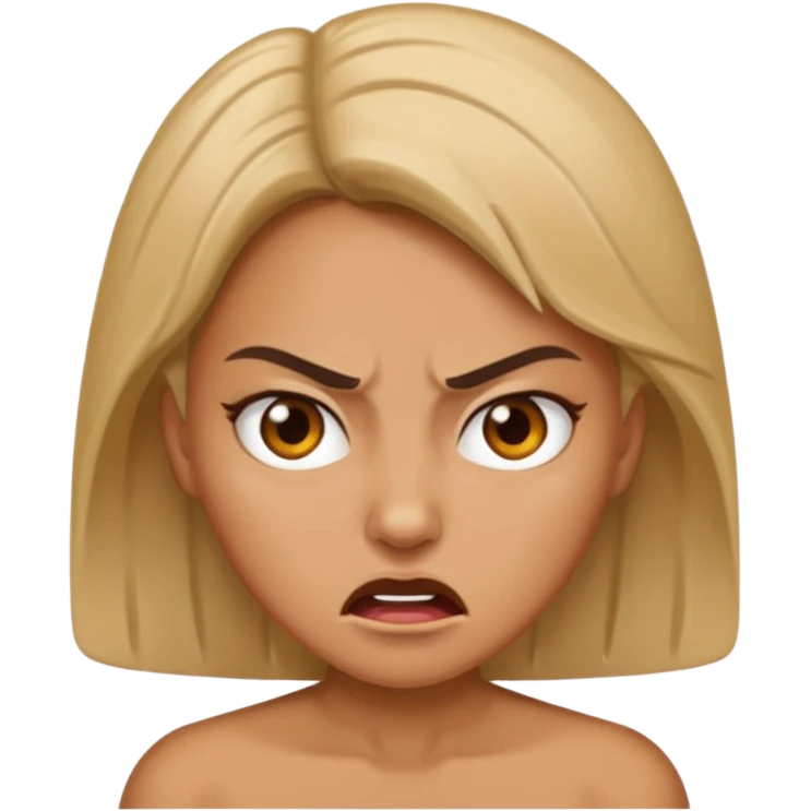 Enojada emoji