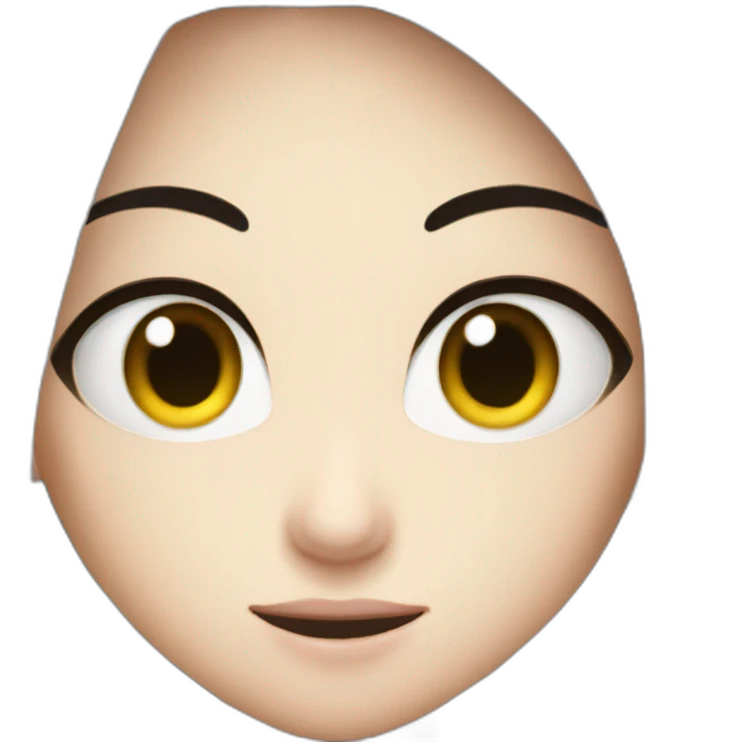 Tifa doing a blink of an eye emoji