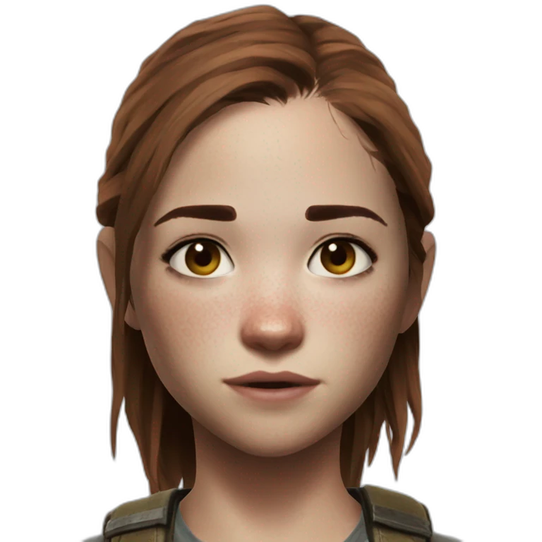 Ellie the last of us part z emoji