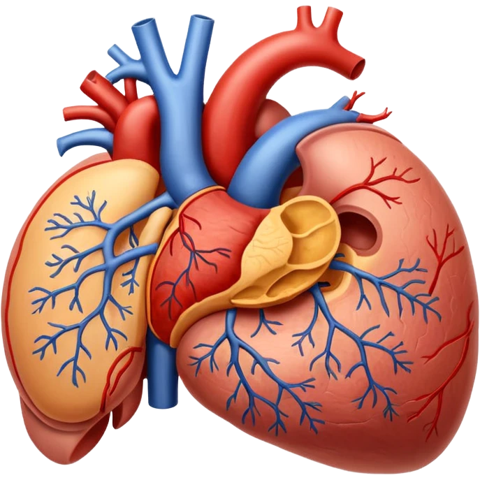 human stomach with medical appearance emoji