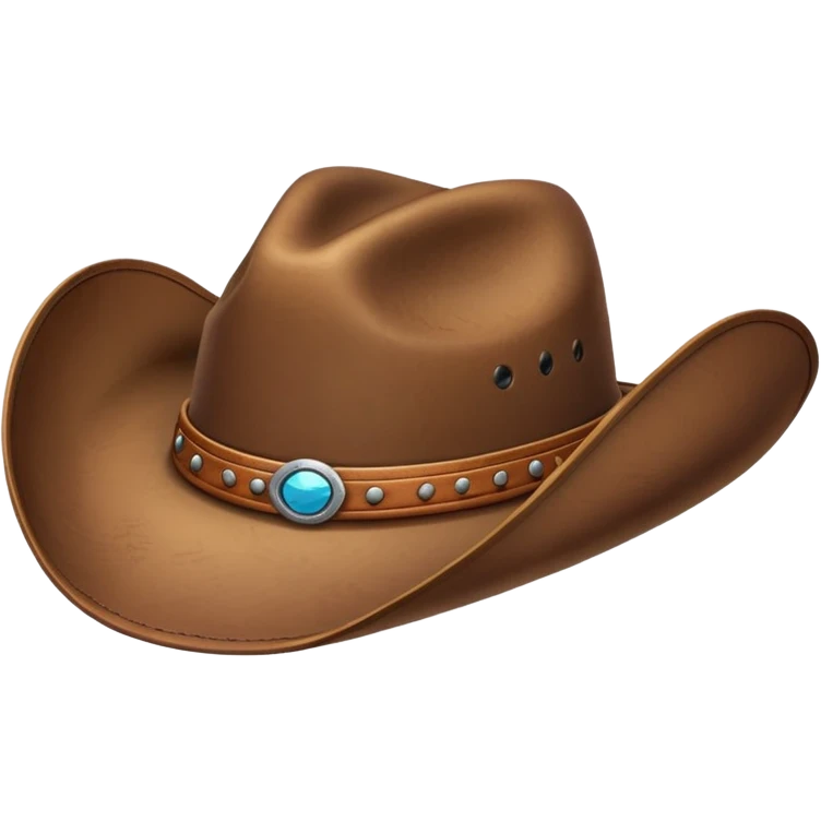 A cowboy hat emoji emoji