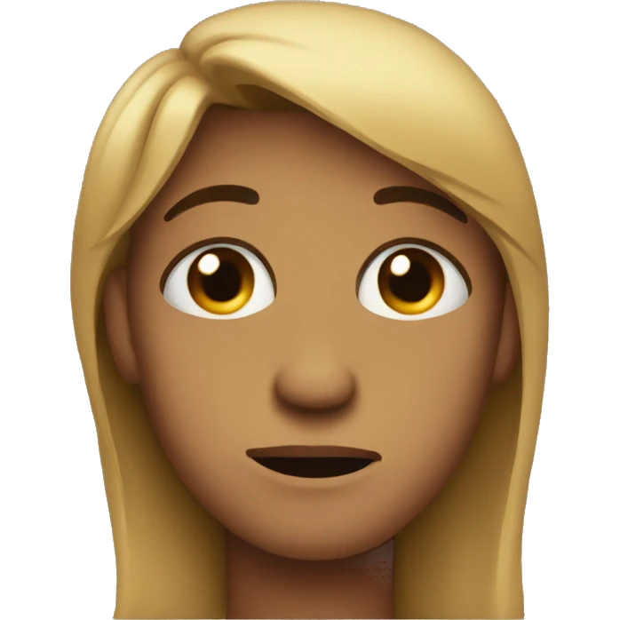 Side eye expression emoji
