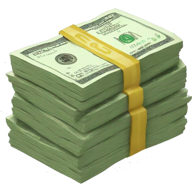 money stack emoji