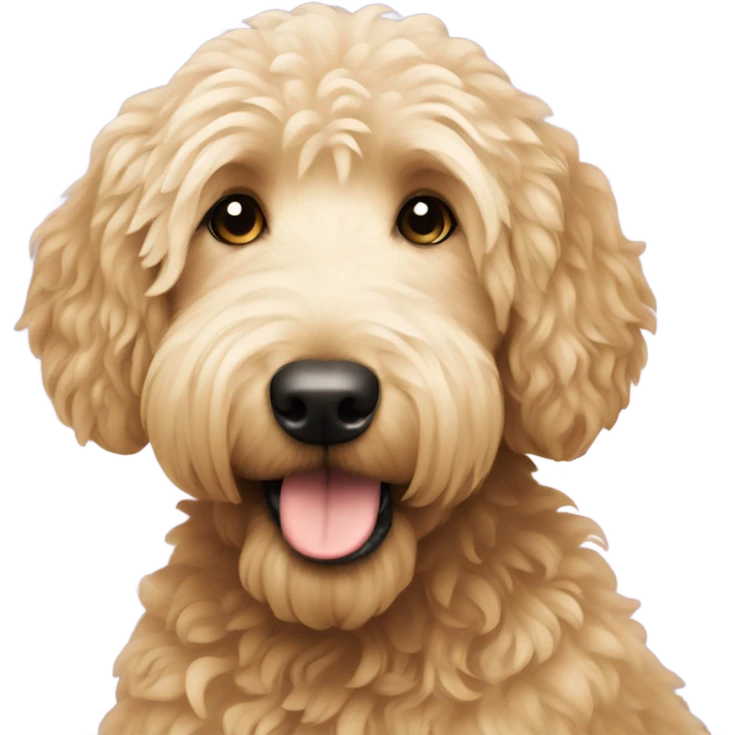 Golden doodle emoji