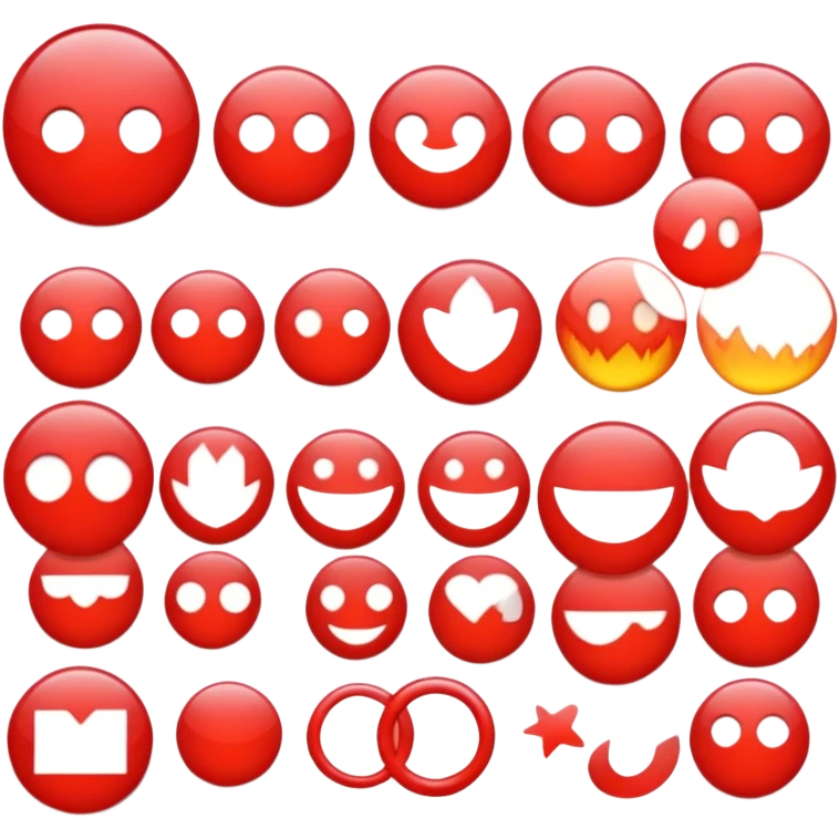 red circle emoji