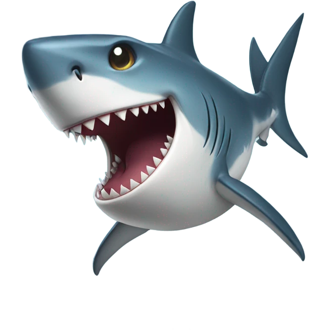 Magic shark emoji