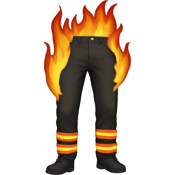 Fire pants  emoji