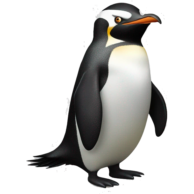 angry penguin emoji