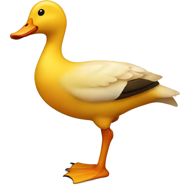 leg injury duck emoji