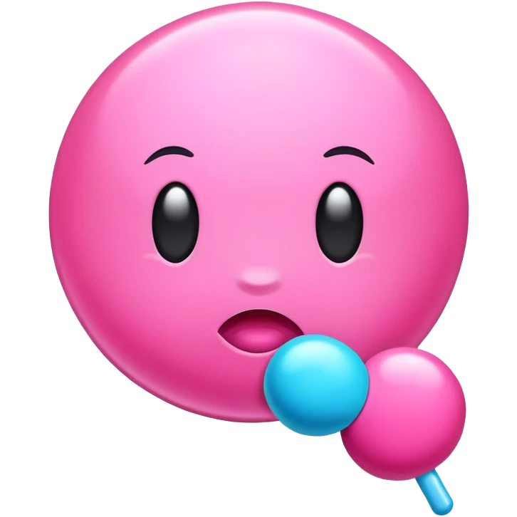 Pink emoji