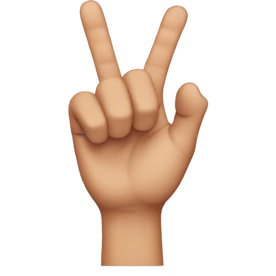 Big finger emoji