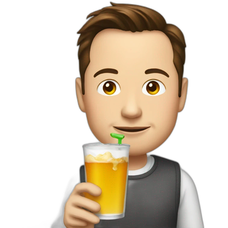 Elon_musk_drink emoji