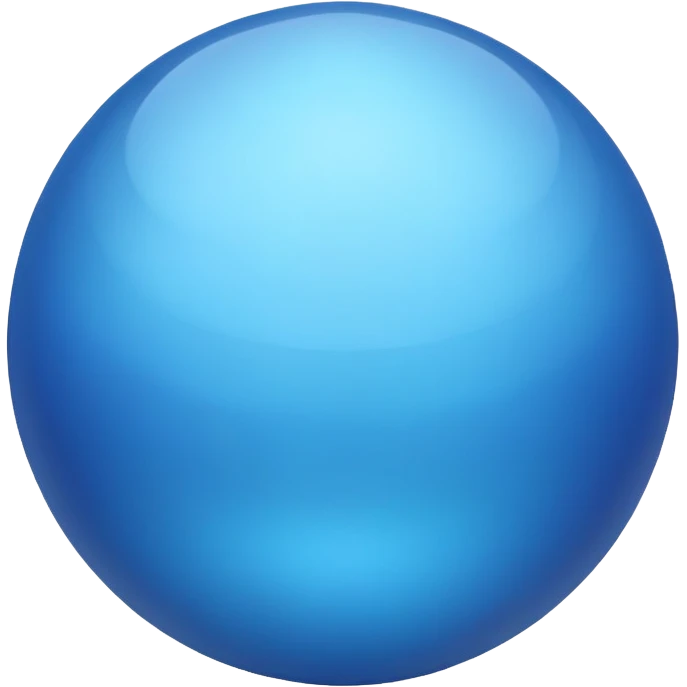 Blue emoji