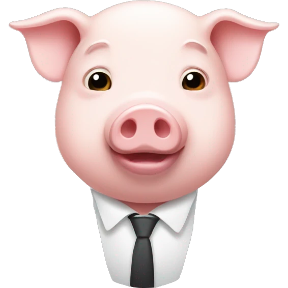 pig as tesla owner emoji
